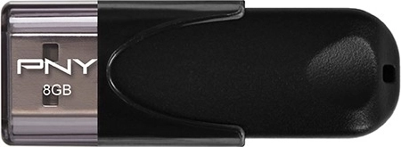 PNY USB-flashdrev med kapacitet på 8 GB