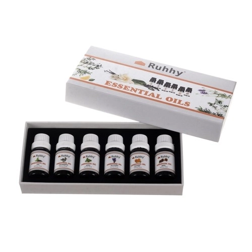 Sæt af 6 essentielle olier á 10 ml