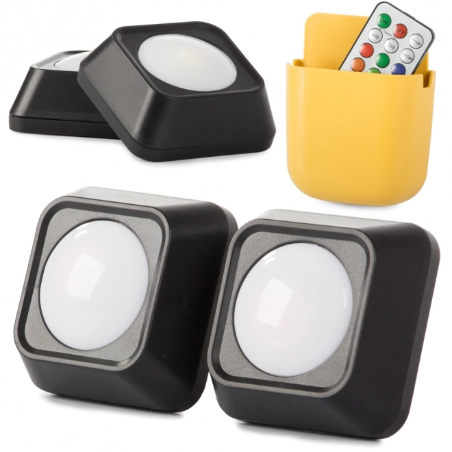 Trådløse RGB natlys med fjernbetjening