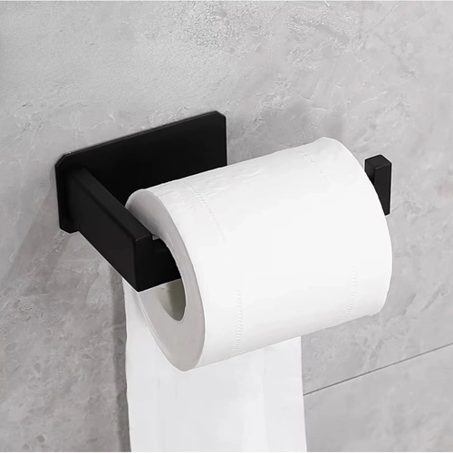 sort loft toiletpapirholder til væg