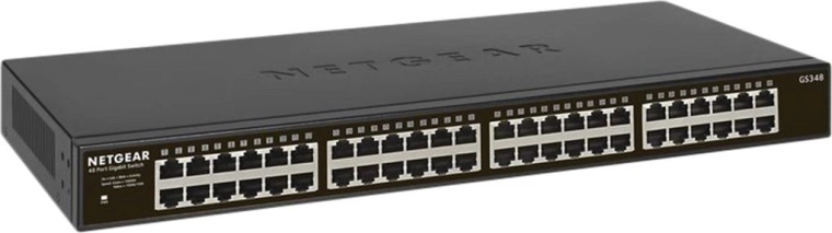 Uswitch 48× Gigabit Ethernet NETGEAR GS348
