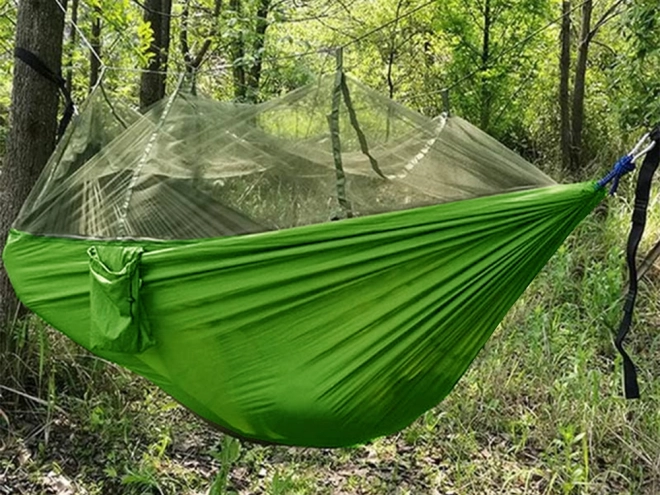Hængekøje med myggenet 270x140cm