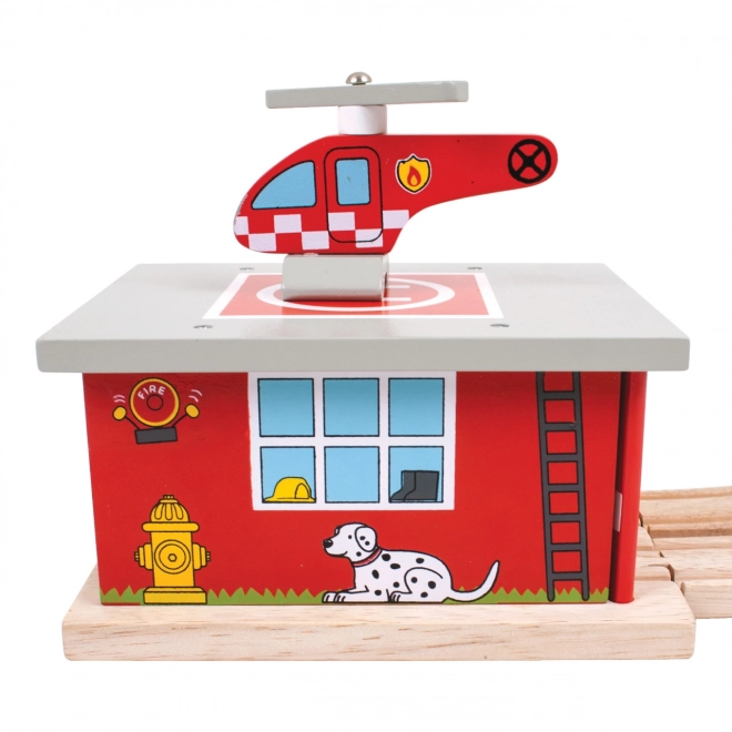 Bigjigs Rail Brandstation