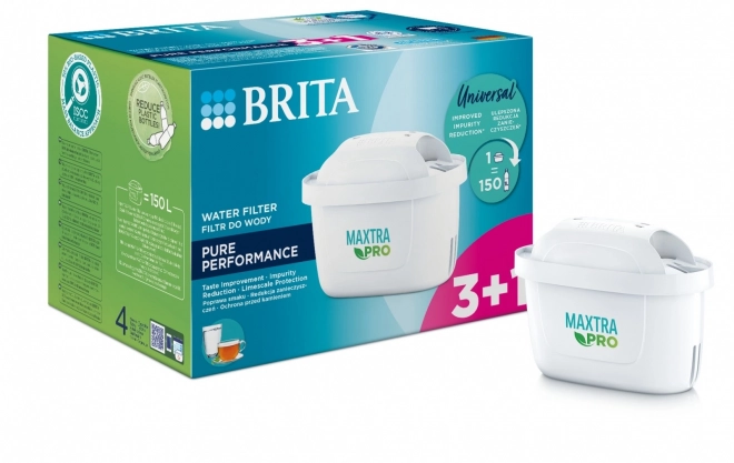 Maxtra PRO Pure Performance udskiftningspatron 3+1 stk.