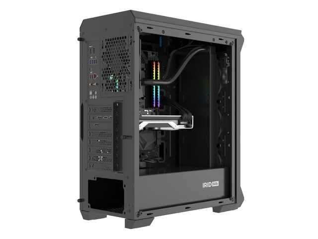 Skab Genesis Irid 505F med vindue USB 3.0