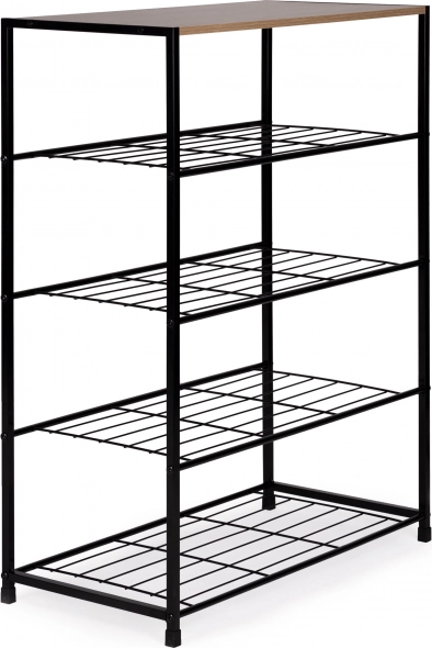 Elegant skoreol i massivt træ LOFT