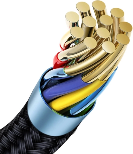 Hurtig opladning og effektiv 480 Mb/s overførsel