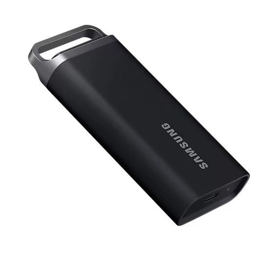 Eksternt SSD Disk Samsung Portable T5 EVO 2TB USB 3.2 Gen. 1 sort