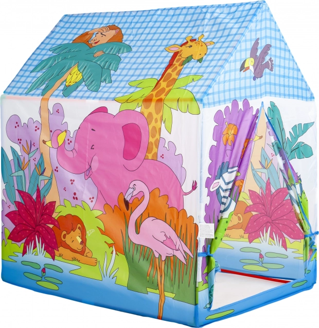 Børnetelt zoo-hus IPLAY