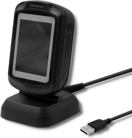 Stationær stregkodescanner 1D og 2D med USB