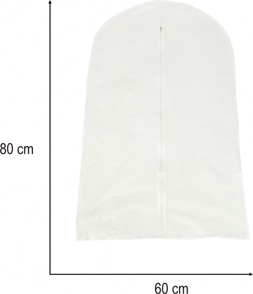 Gennemsigtig tøjpose – 60 x 80 cm