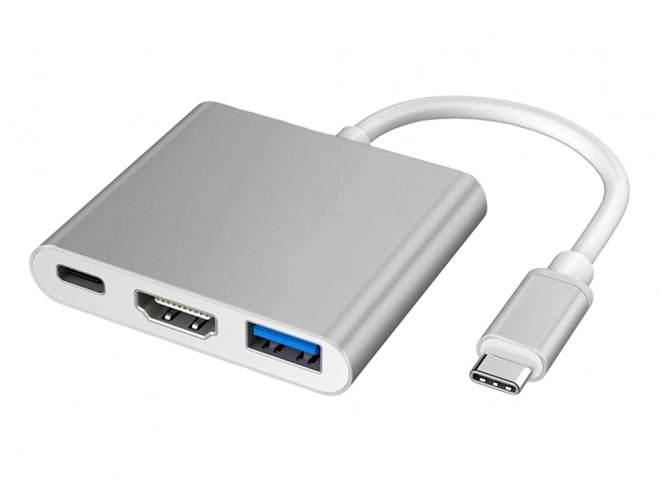 Adapter 3i1 USB-C HDMI 4K