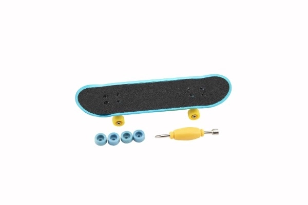 Skru-drivende fingerskateboard med tilbehør - 9 cm