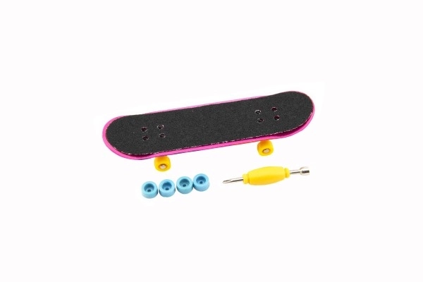 Skru-drivende fingerskateboard med tilbehør - 9 cm
