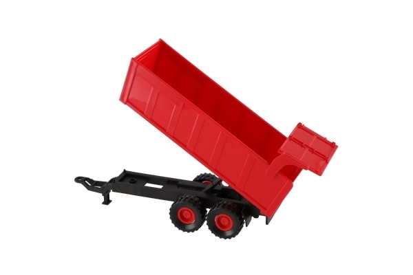 Rød traktor Zetor med trailer og lyd- og lyseffekter - 36 cm