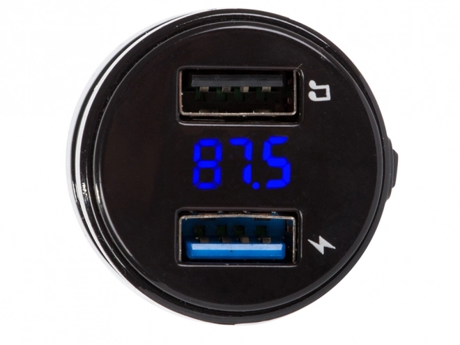 Multifunktionel FM-transmitter til bil med Bluetooth