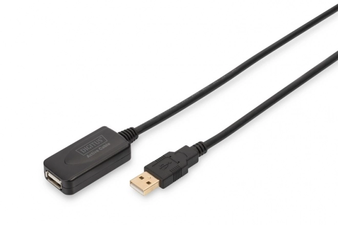 Aktiv USB 2.0 forlængerkabel 5m