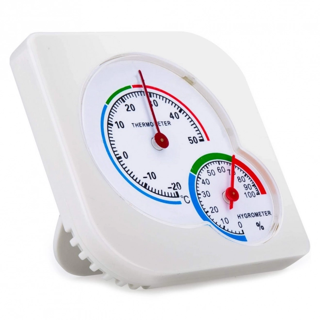 analogt indendørs termometer og hygrometer