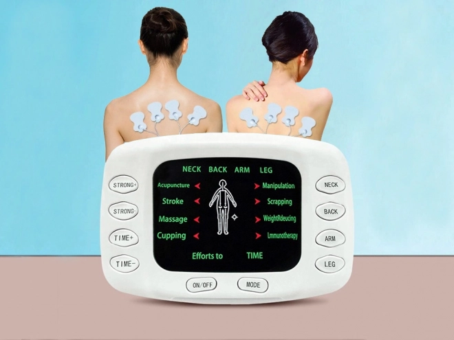 Elektrostimulator til muskler og nerver MASSAGE ENHED