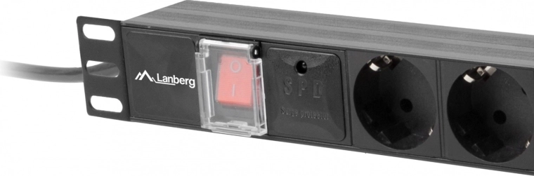 Professionel strømforsyning til 19" rack