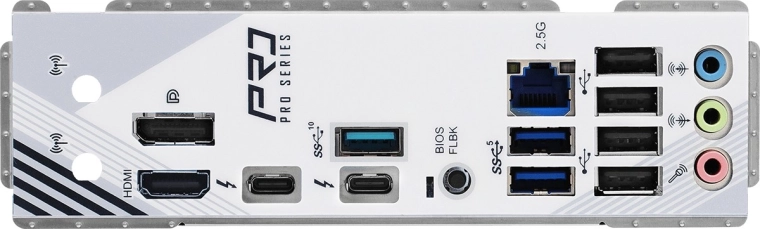 Førsteklasses tilslutninger inkl. Thunderbolt 4