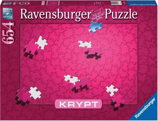 Ravensburger puslespil Krypt pink 654 brikker