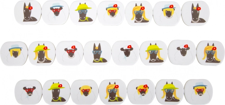 2 i 1: gæt, hvem jeg er + vendespil