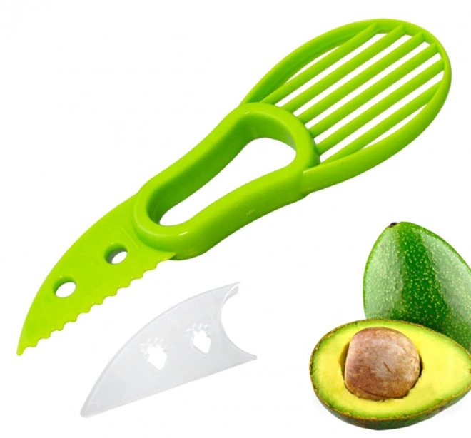 Avocado skærer og kniv 3-i-1