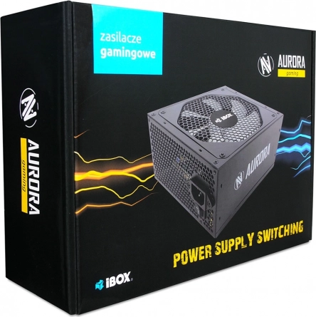 Strømforsyning iBOX Aurora 600W med blæser