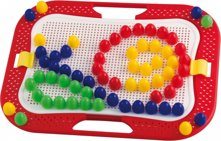 Kreativ mozaik med store knopper