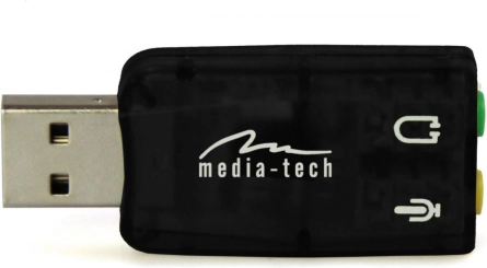 USB-lydkort med virtuel 5.1 surround