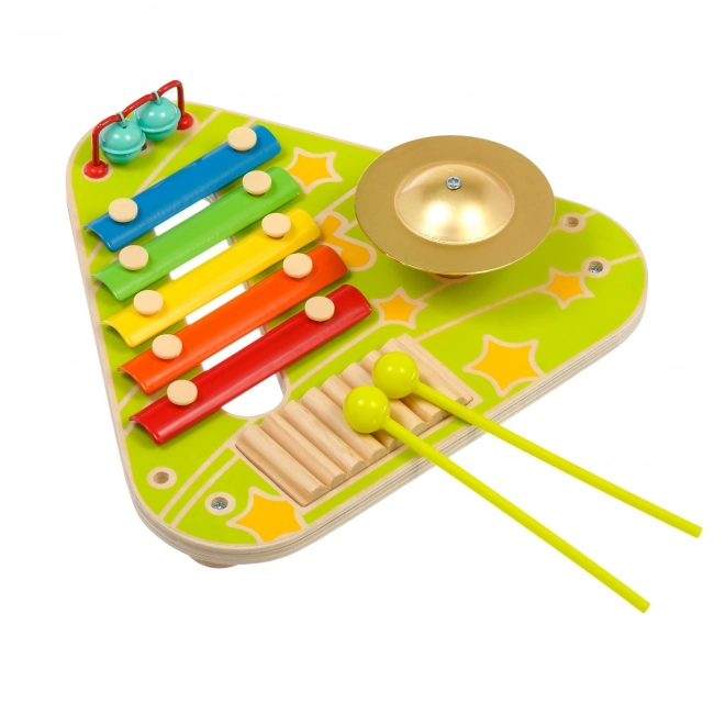 Lucy & Leo Musikpanel - træ multifunktionelt musikinstrument