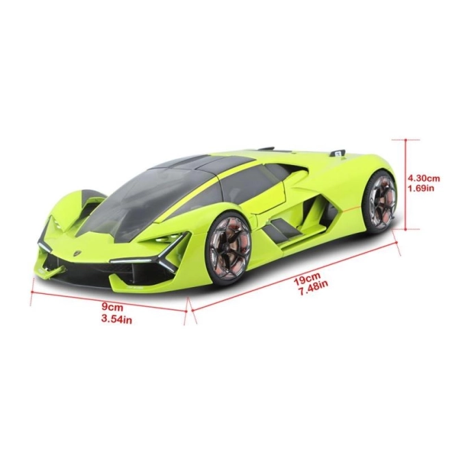 Bburago 1:24 Lamborghini Terzo Millenio Grøn
