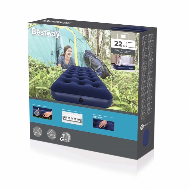 Oppustelig madras 185x76x22cm - BESTWAY 67000