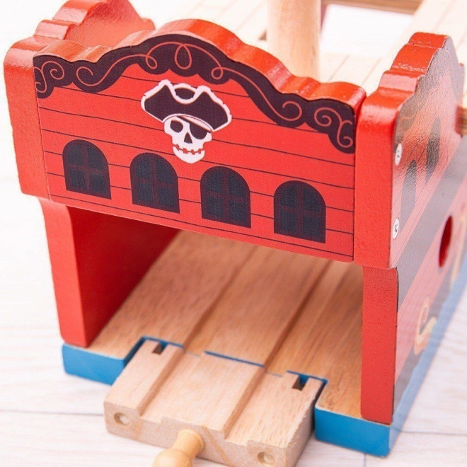 Piratgalære Bigjigs Rail