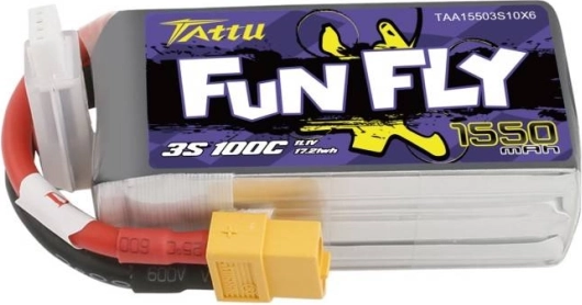 Batteri Tattu Fun Fly 1550mAh 11,1V