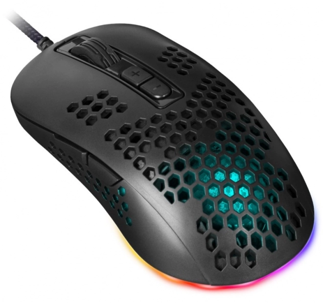 Gamingmus Shepard med RGB-belysning