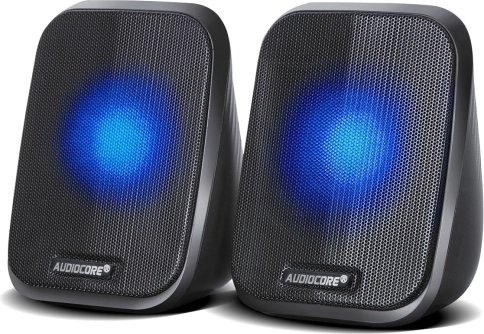 USB-højttalere 6 W AUDIOCORE AC835 sort