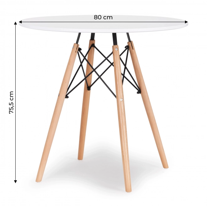 Spisebord moderne spisestue køkkenbord 80 cm