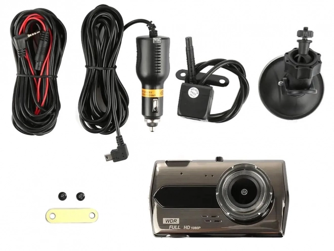 Bil kamera med full HD optagelse og LCD skærm