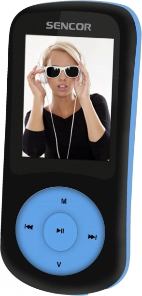 Sencor MP4‑afspiller 8GB med FM‑radio