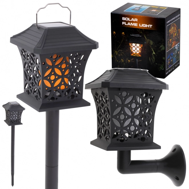 Solcelle udendørslampe med LED