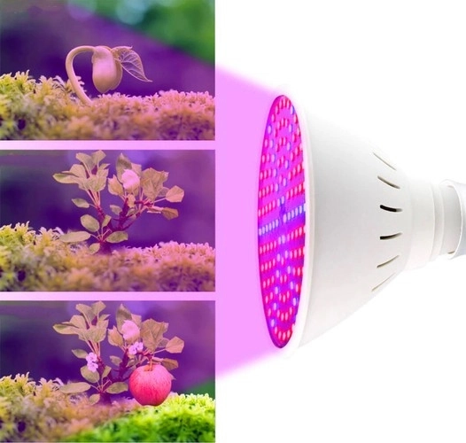 LED-lampe til plantevækst 200 LED E27