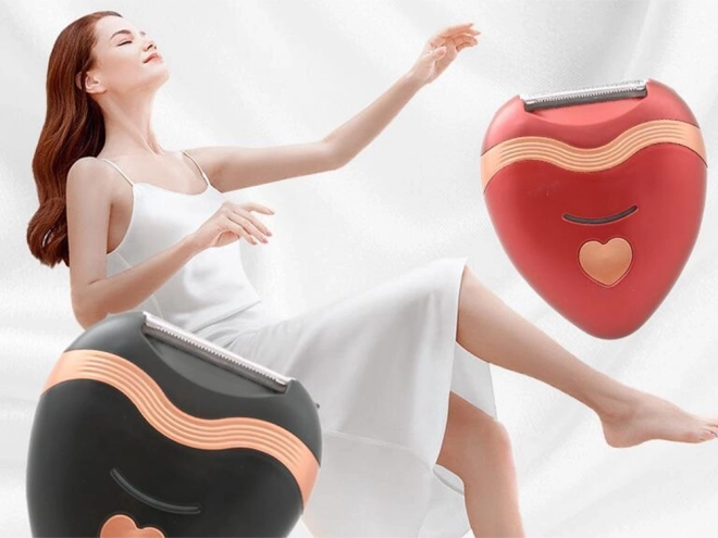 Kvindelig krops-epilator USB