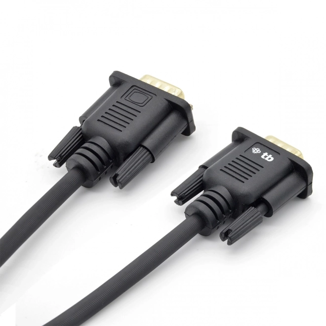 VGA kabel 1.8 m sort forgyldt