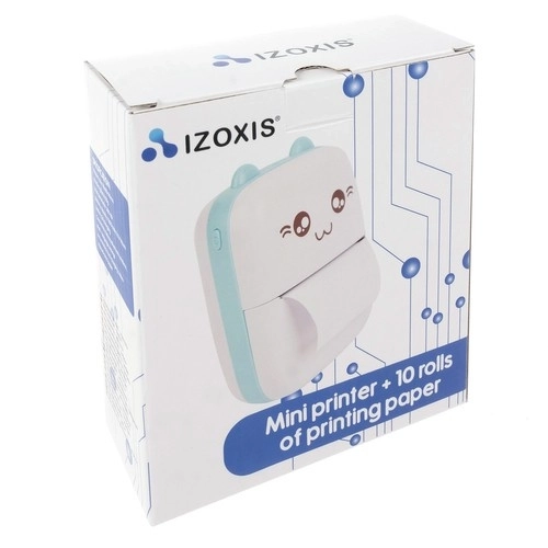 Mini fotoprinter - bærbar Izoxis 22272