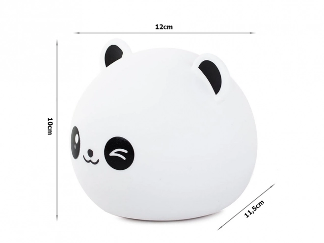 Børne natlampe Panda