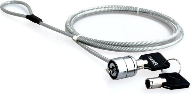 Nøglelås med to nøgler