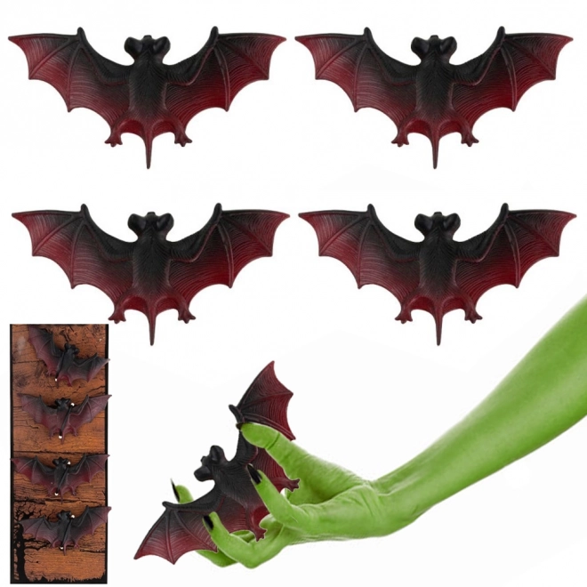 Halloween dekoration flagermus sæt