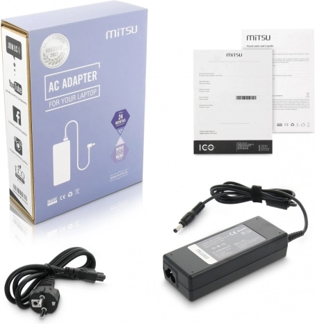 Vægoplader 19 V 3,95 A (5,5 × 2,5 mm) til Toshiba, Compaq, HP og ASUS – 75 W